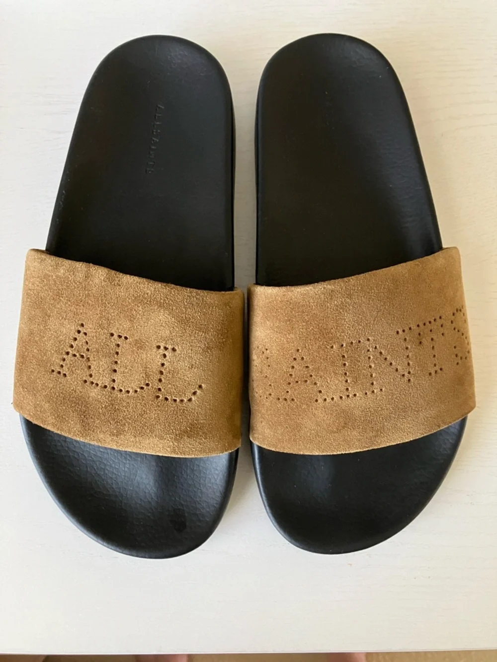 All Saints Karli Slides (Size 37/US 7) - Picture 1 of 13